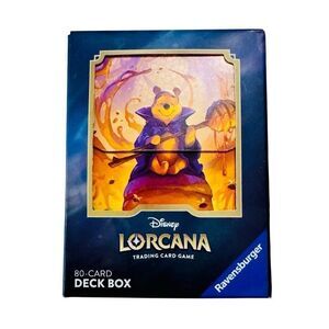Disney Lorcana TCG Shimmering Skies Winnie the Pooh Deck Box [Holds 80 Cards]